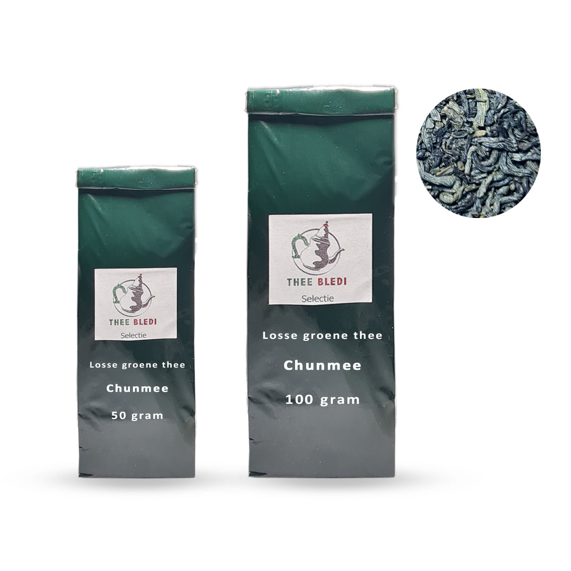 Chunmee groene thee Basis 50 gr | 100 gr