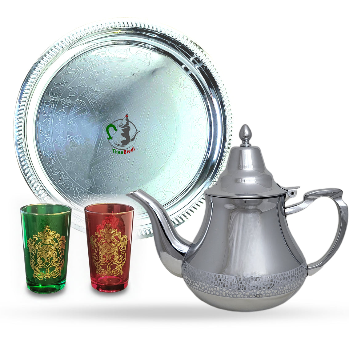 Service à thé Africa Cup |M| 6 pièces