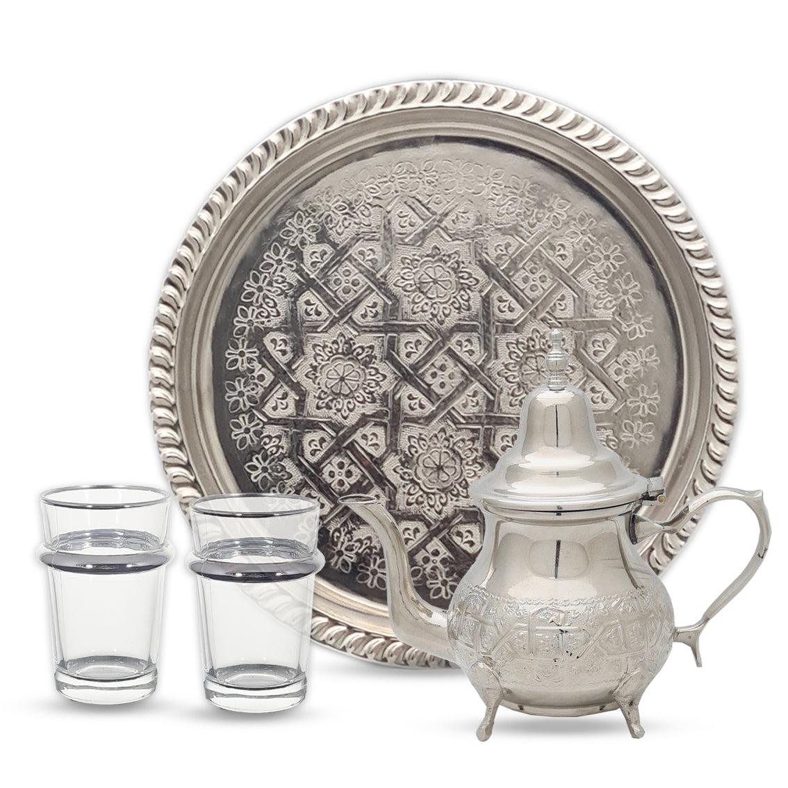 Theeset Bledi Royal Zilver | S | 1 tot 2 p | 400 ml