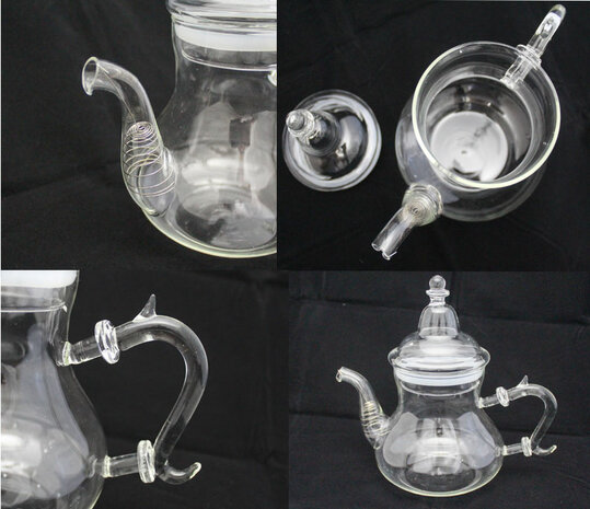 Theepot glas Jouka 1000 ml 2v2