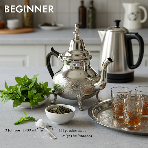 ingrediënten voor Marokaanse thee beginners
