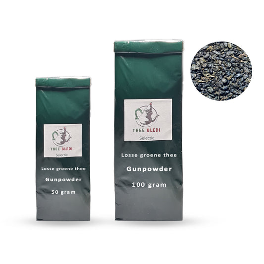 Gunpowder groene thee Basis 50 gr | 100 gr