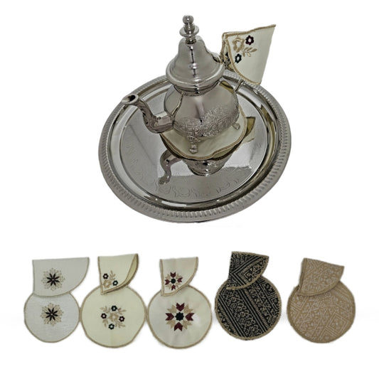 Porte-théière + sous-verre | 16 cm