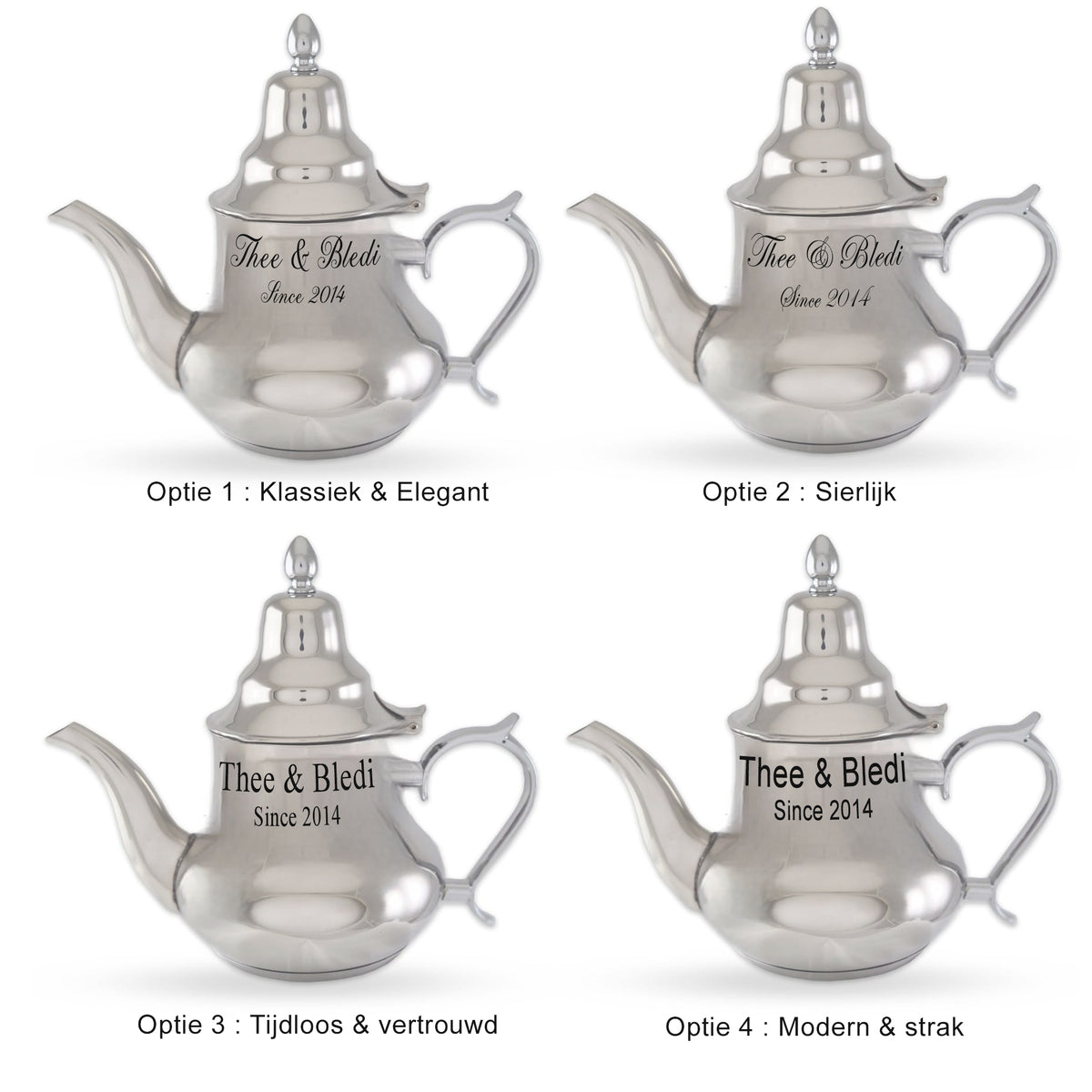 Graveren Theepot Maedin