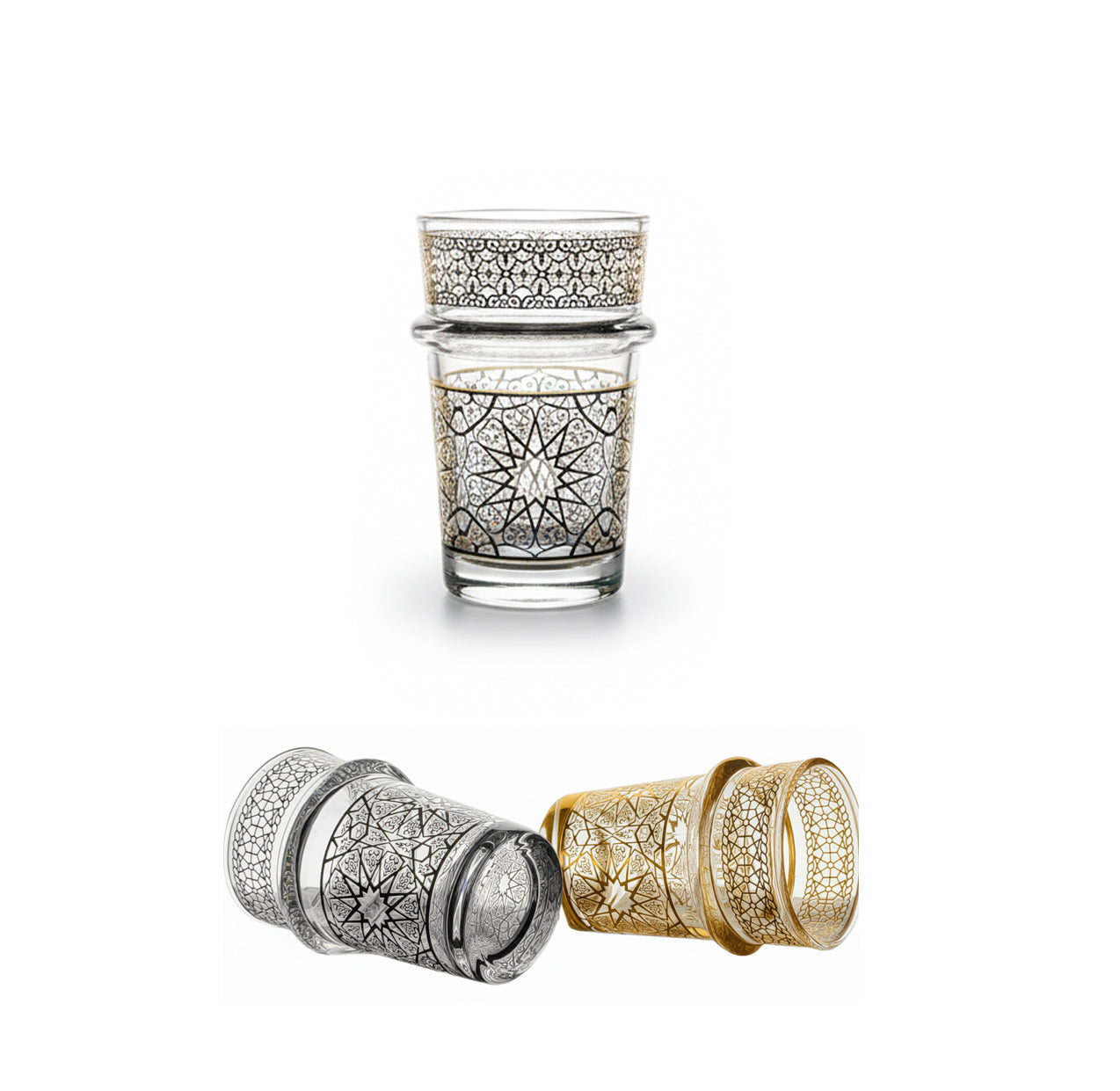 Theeglas Fes | Goud | Zilver |