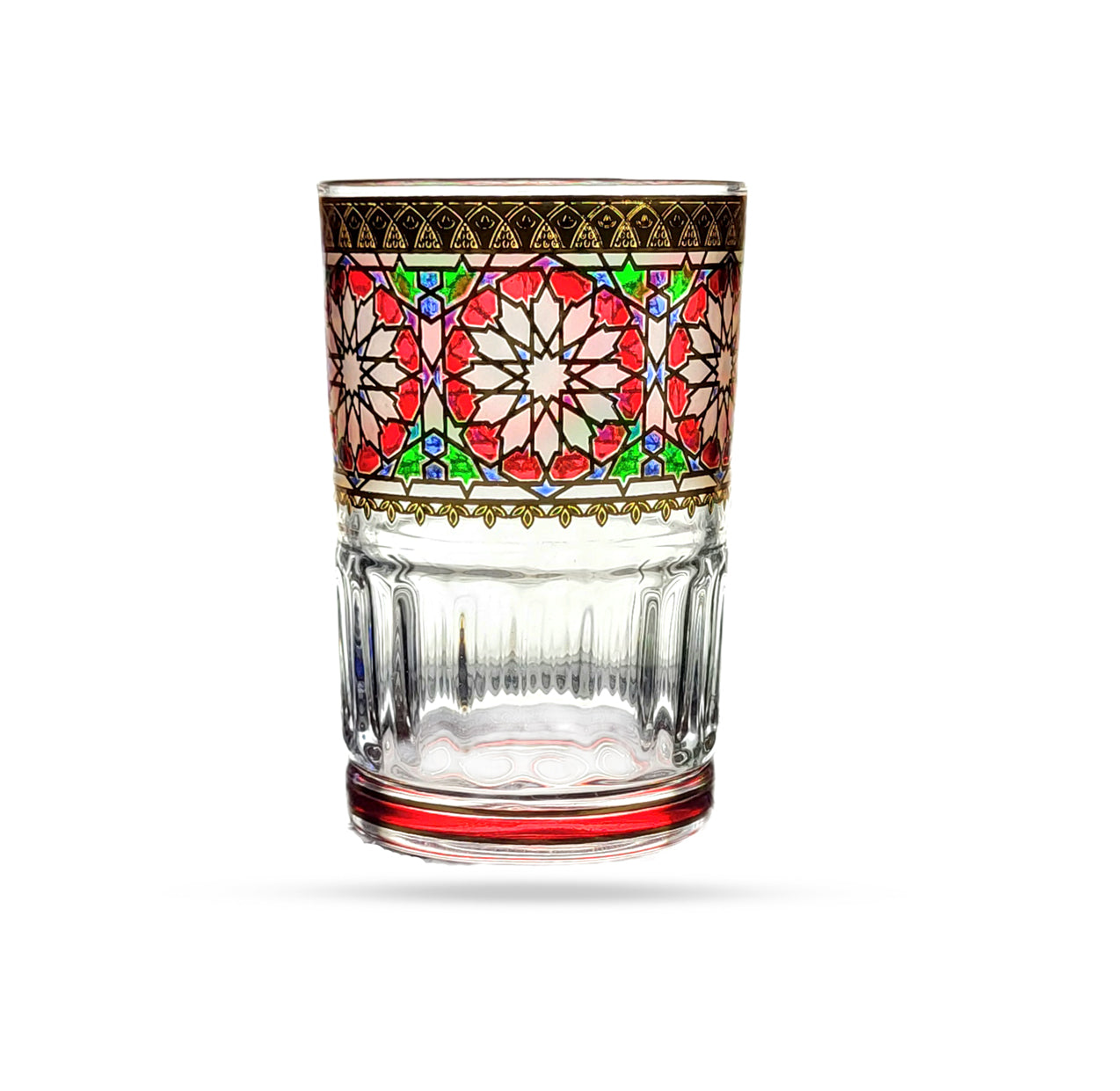Theeglas Mulawwan kabir | assorti | 3 stuks