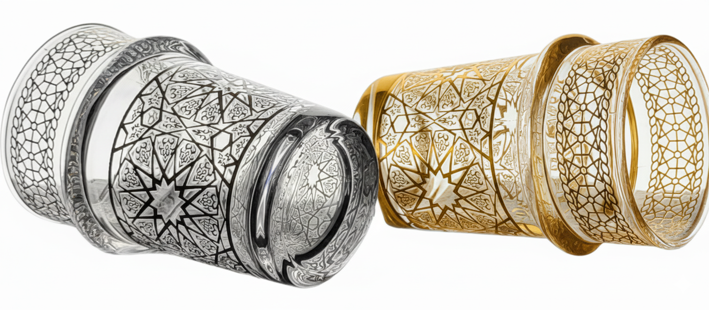 Theeglas Fes | Goud | Zilver |