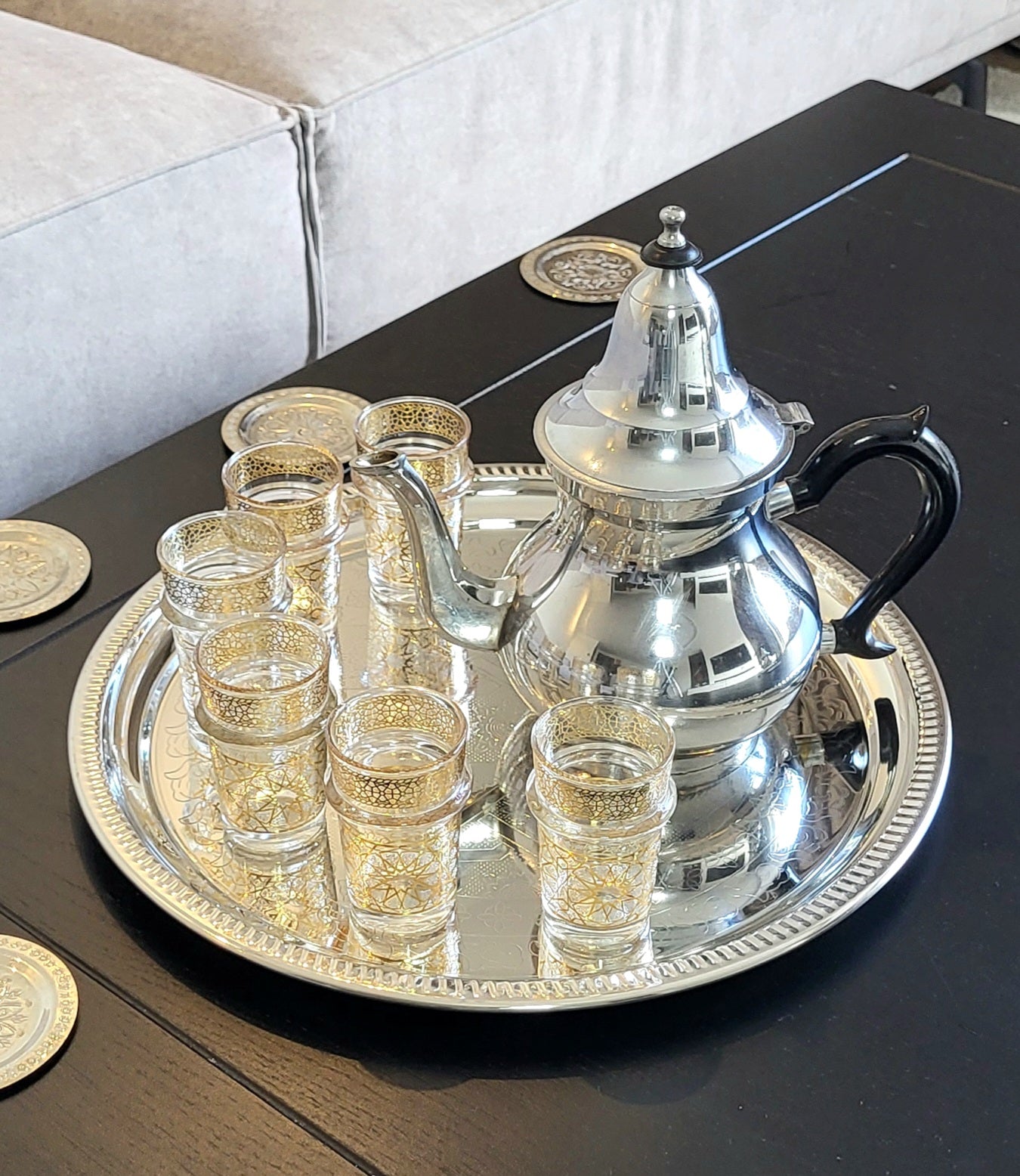 Theeglas Fes | Goud | Zilver |