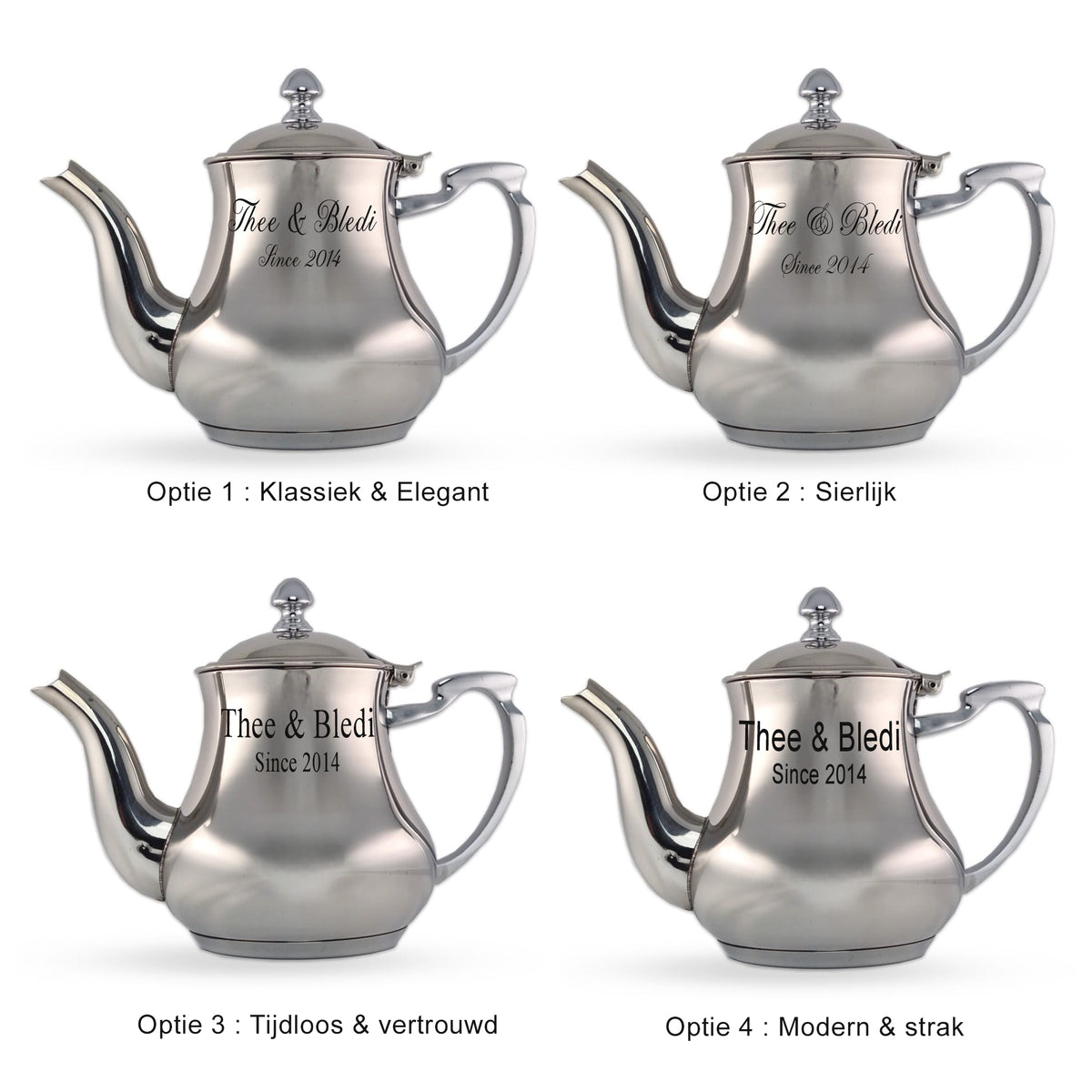 Graveren Theepot Jebla