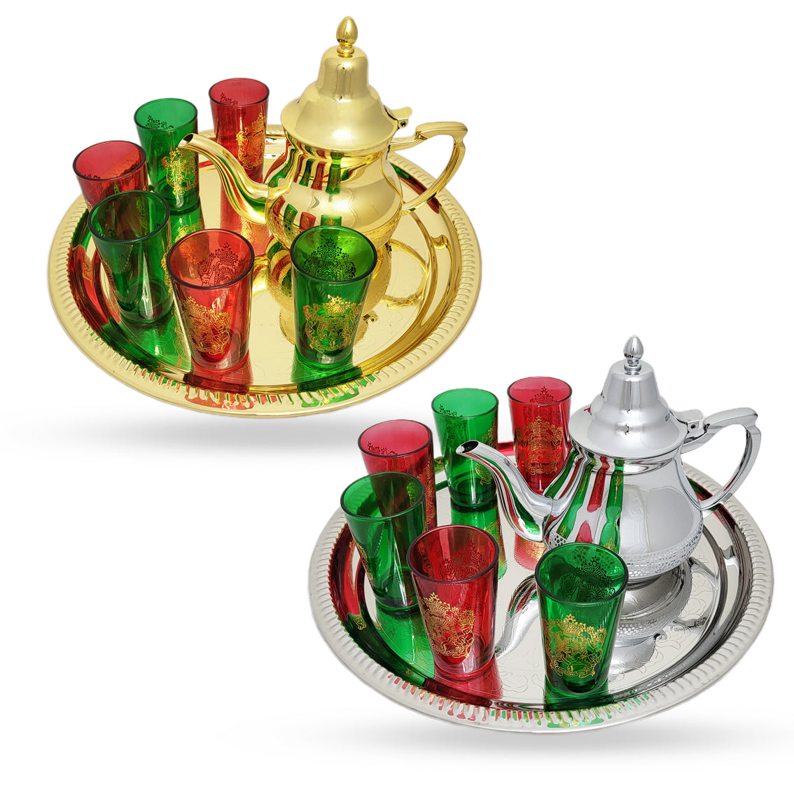 Service à thé Africa Cup |M| 6 pièces