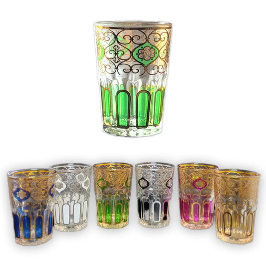 Theeglas Tiznit | Assorti | 6 stuks