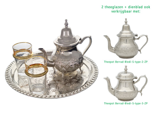 Theeset Bledi Royal S Goud-|1 tot 2 p|400-ml