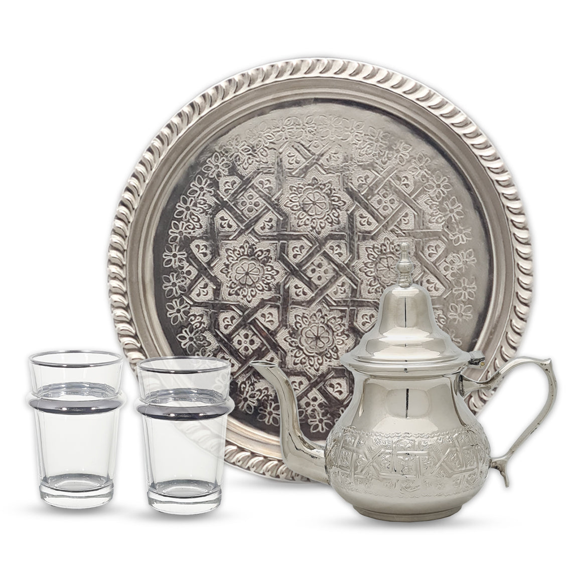 Theeset Bledi Royal Zilver | S | 1 tot 2 p | 400 ml
